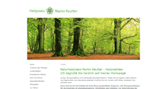 Desktop Screenshot of heilpraxis-reutter.de